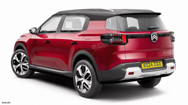 Citroen C3 Aircross - rear (watermarked)